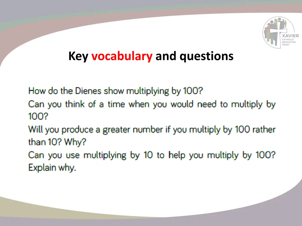 key vocabulary and questions 1