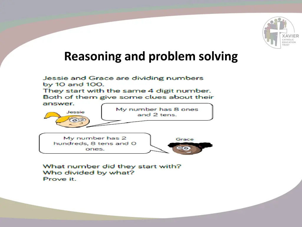 reasoning and problem solving 6