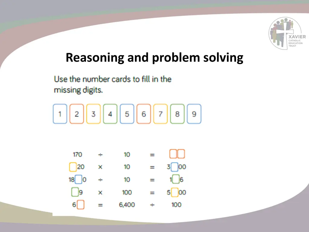 reasoning and problem solving 7