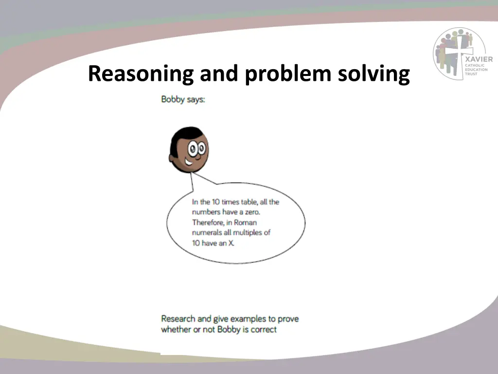 reasoning and problem solving 1