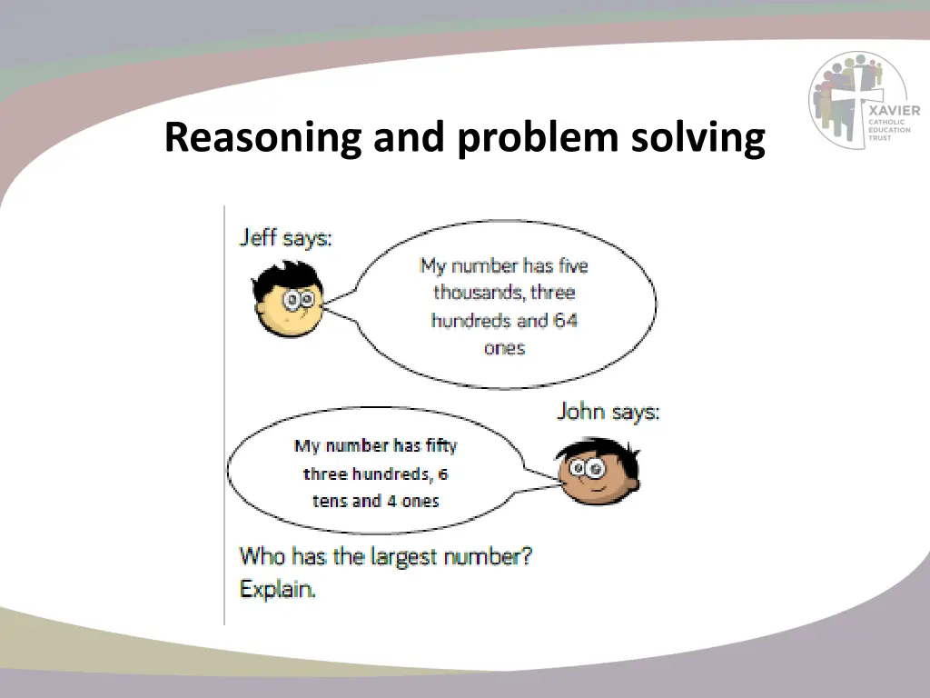 reasoning and problem solving 13