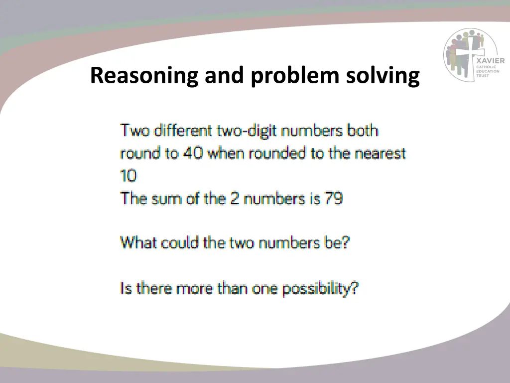 reasoning and problem solving 3