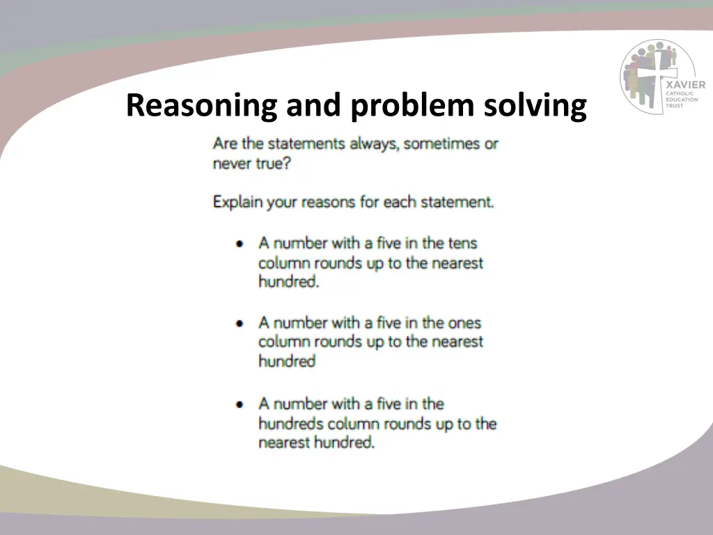 reasoning and problem solving 5