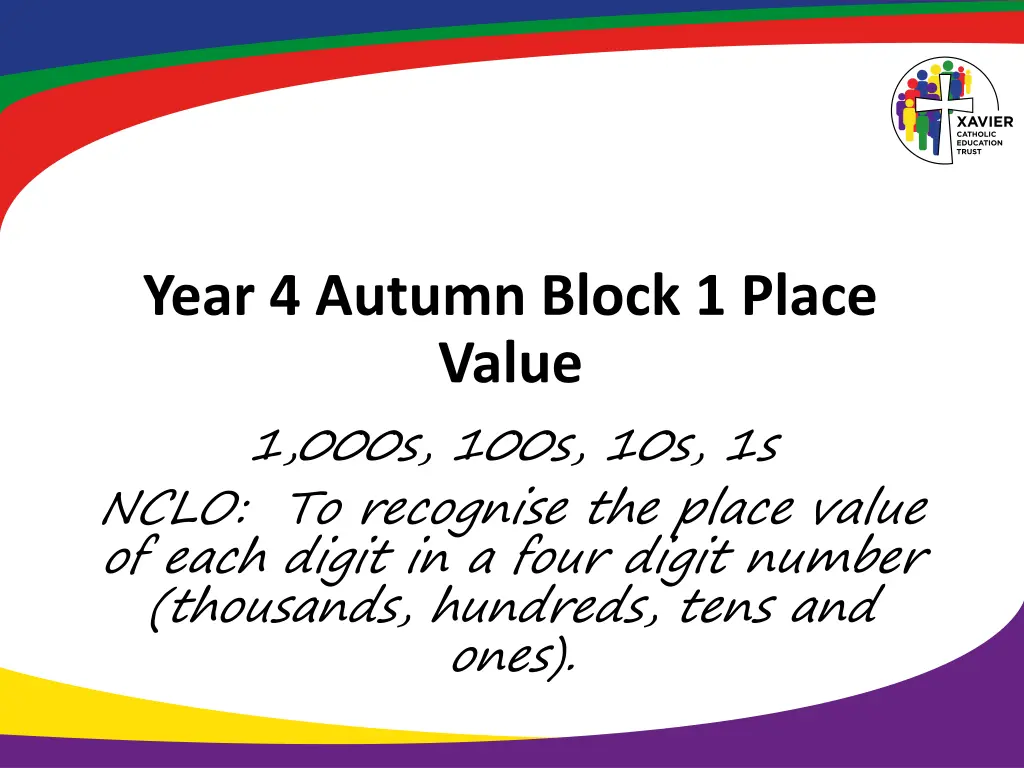 year 4 autumn block 1 place value 1 000s 100s