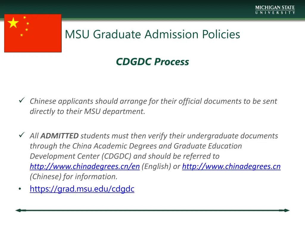 msu graduate admission policies 4