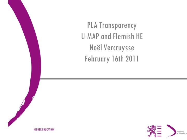 pla transparency u map and flemish