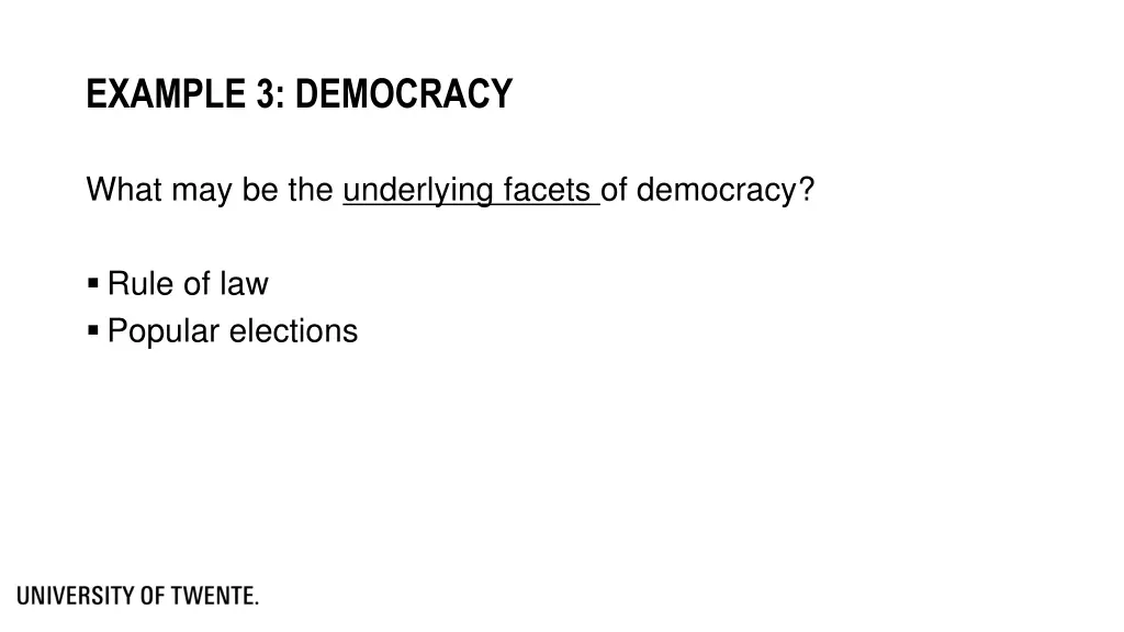 example 3 democracy
