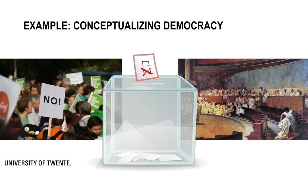 example conceptualizing democracy