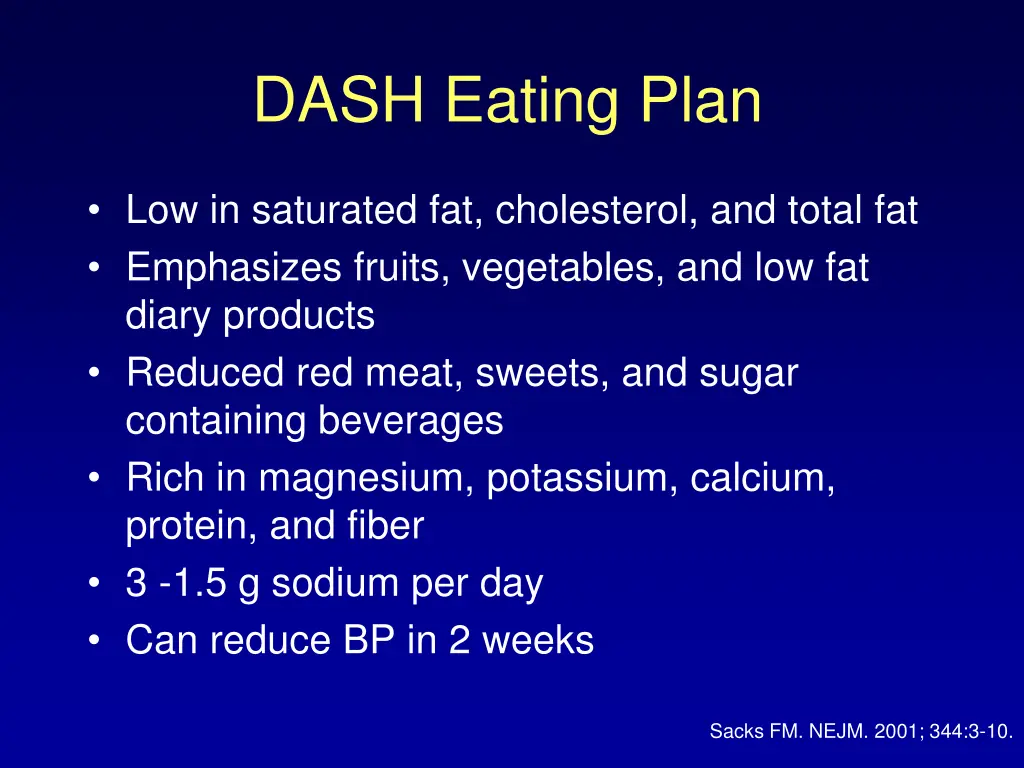dash eating plan