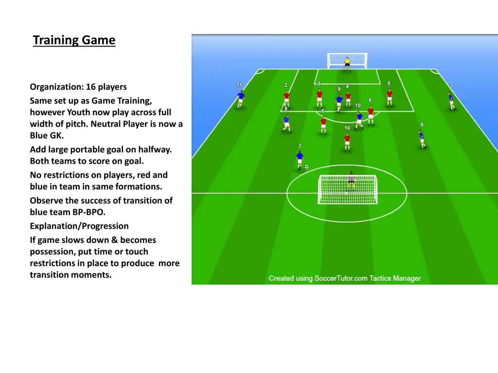 training game