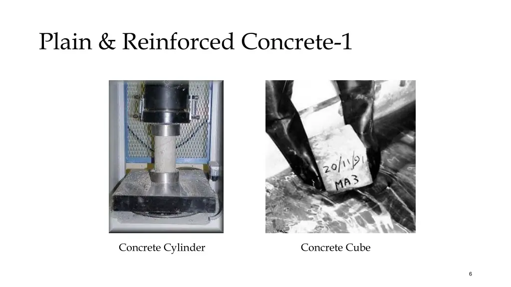 plain reinforced concrete 1 4