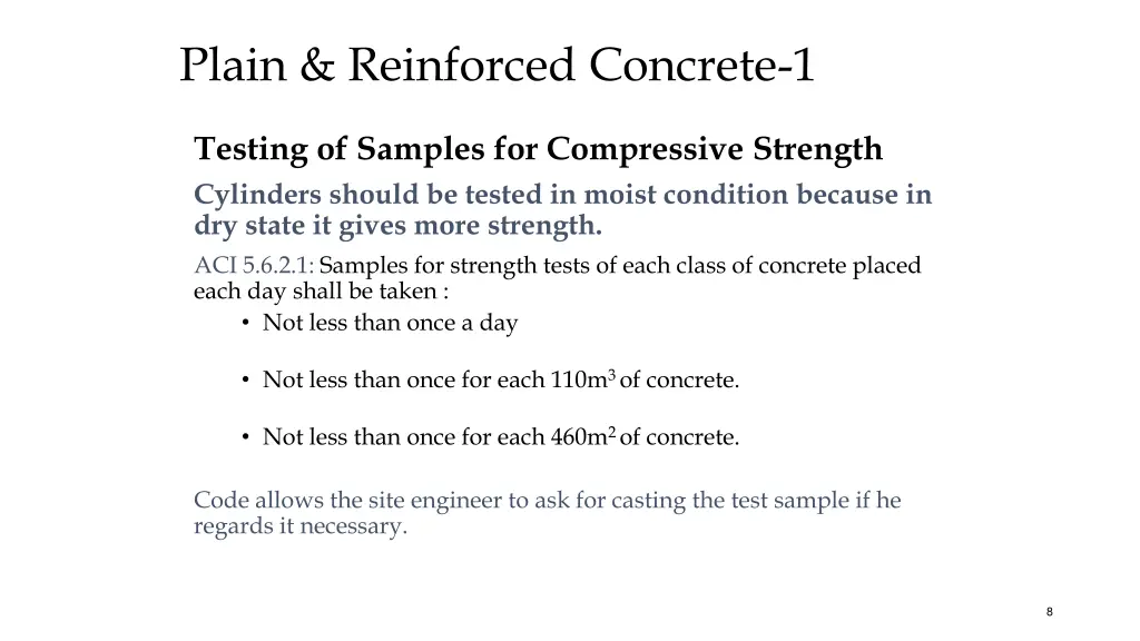 plain reinforced concrete 1 6