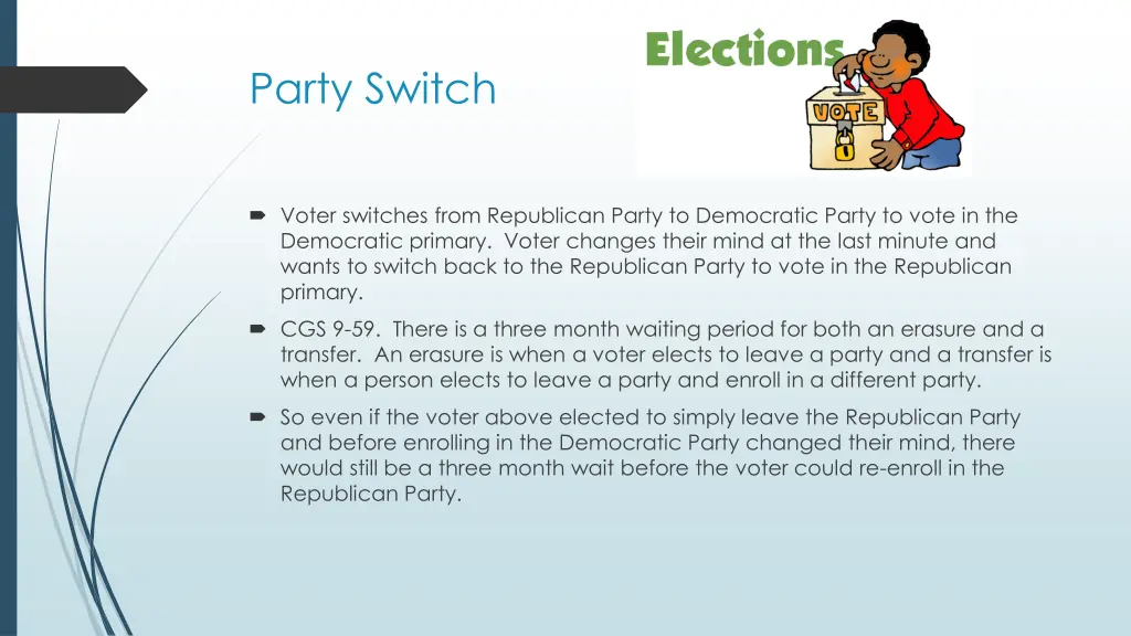 party switch