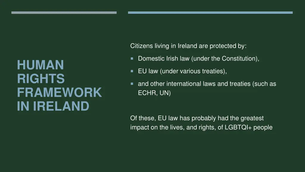 citizens living in ireland are protected by