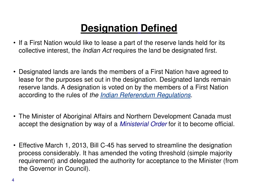 designation defined 1