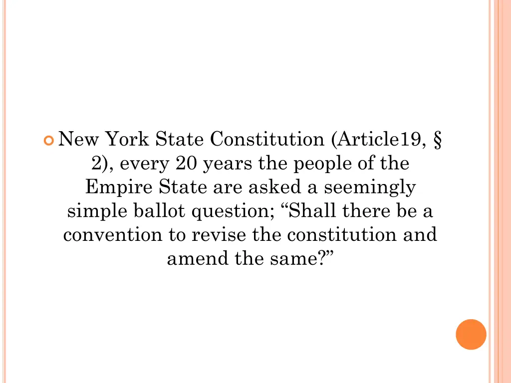 new york state constitution article19 2 every