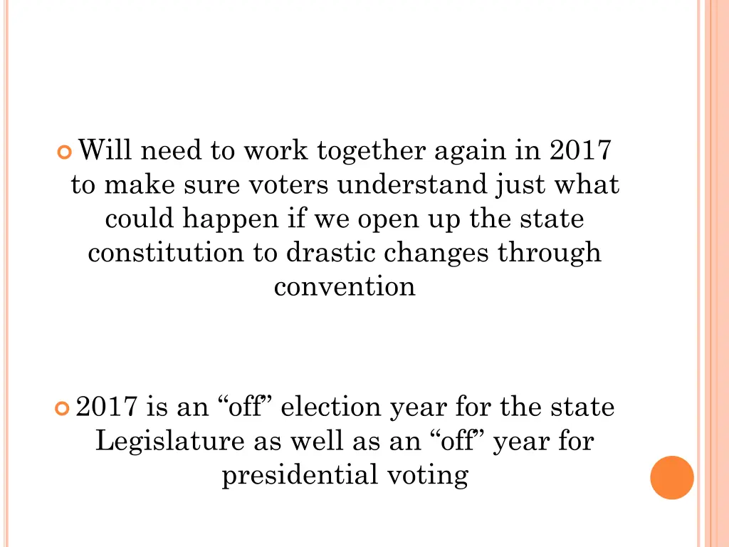 will need to work together again in 2017 to make