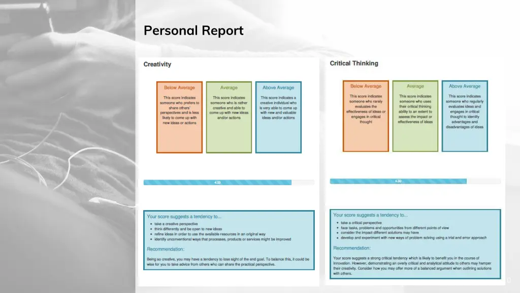 personal report 1