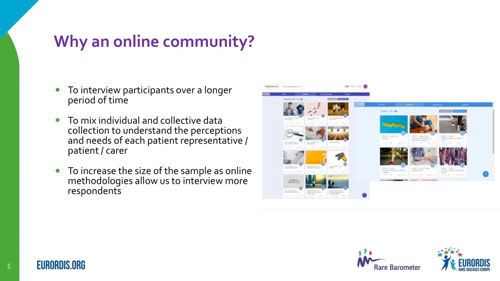 why an online community
