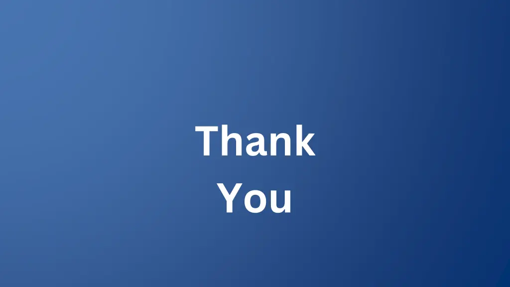 thank you
