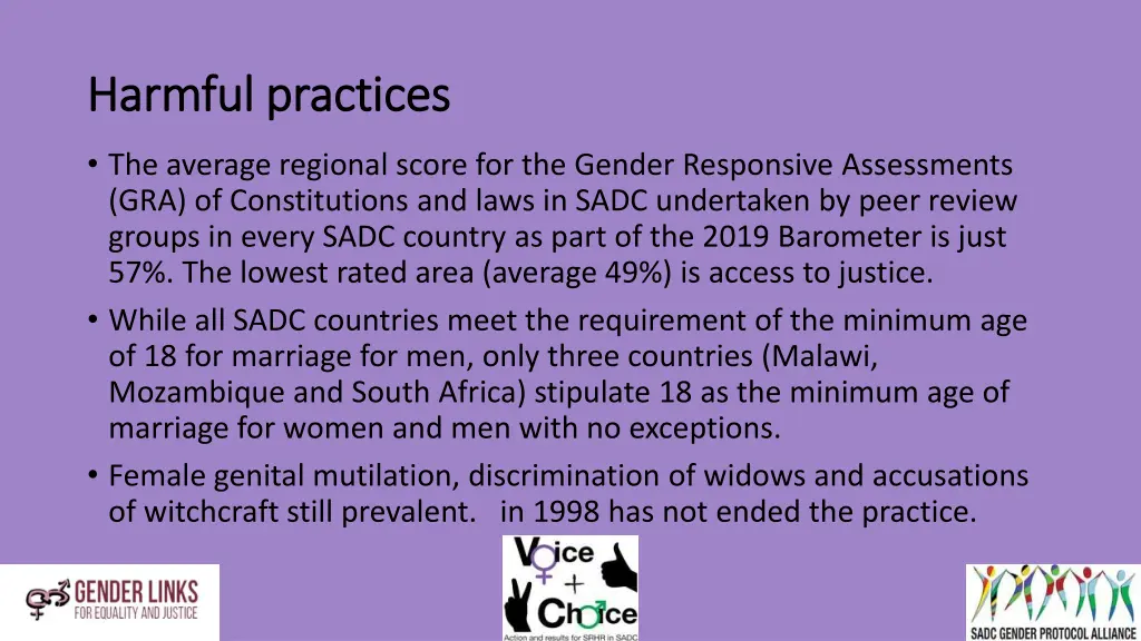 harmful practices harmful practices