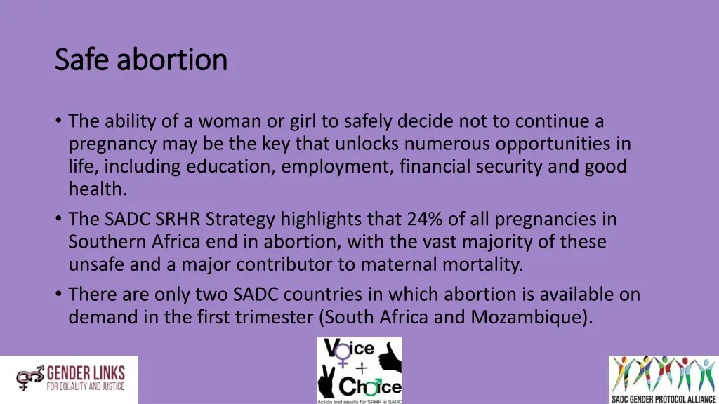 safe abortion safe abortion