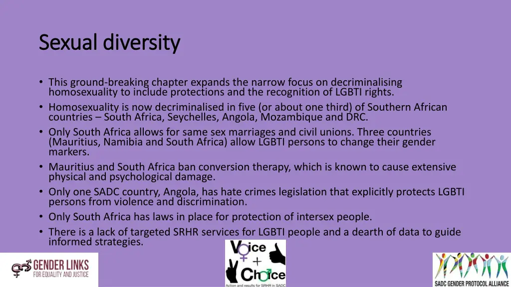 sexual diversity sexual diversity