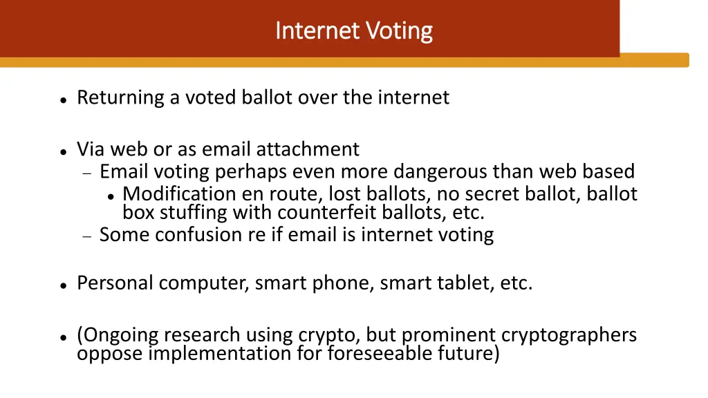 internet voting internet voting