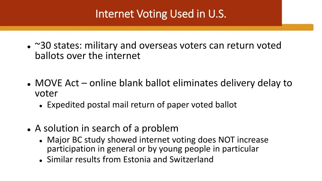 internet voting used in u s internet voting used