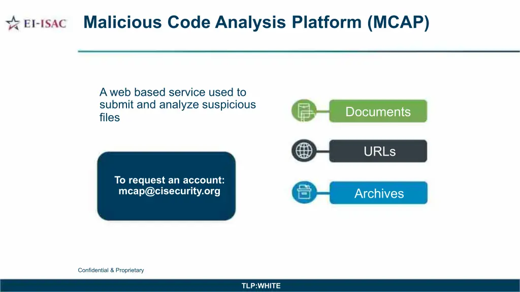 malicious code analysis platform mcap