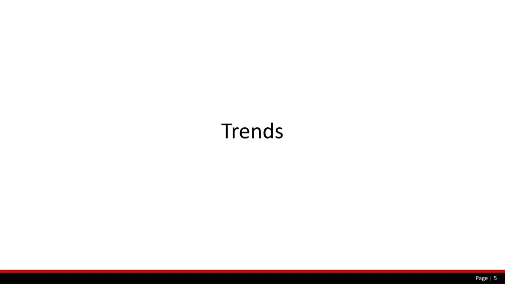 trends