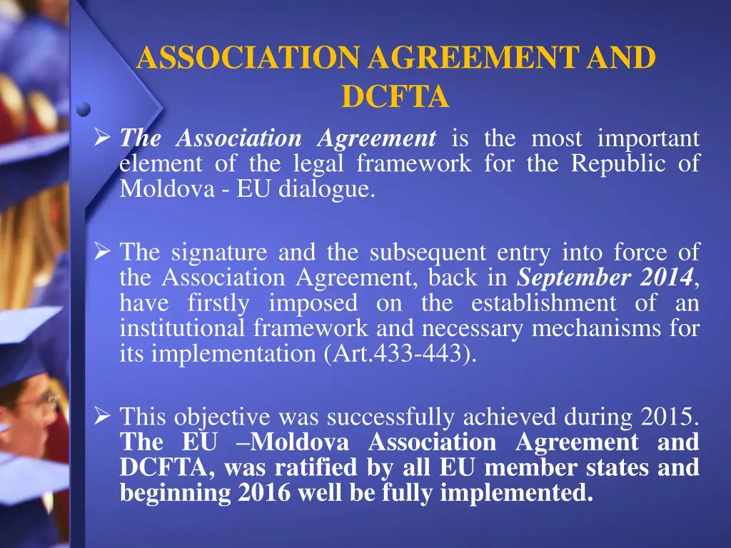 association agreement and dcfta the association