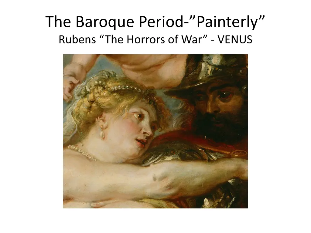 the baroque period painterly rubens the horrors 1