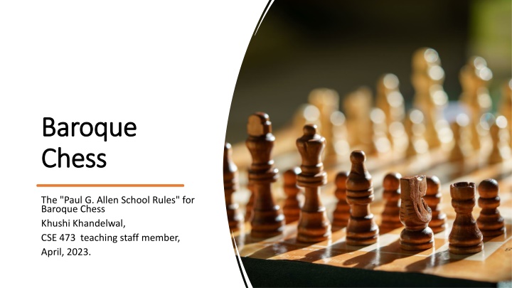 baroque baroque chess chess
