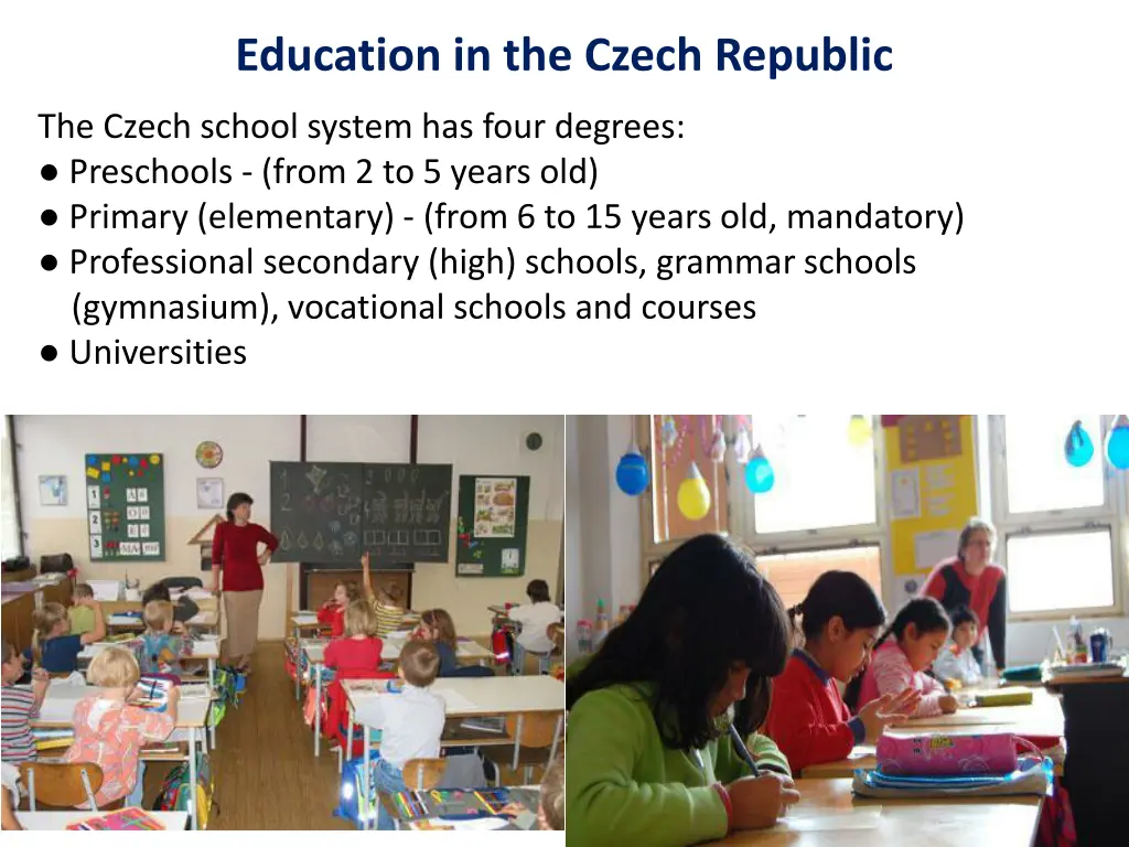 education in the czech republic