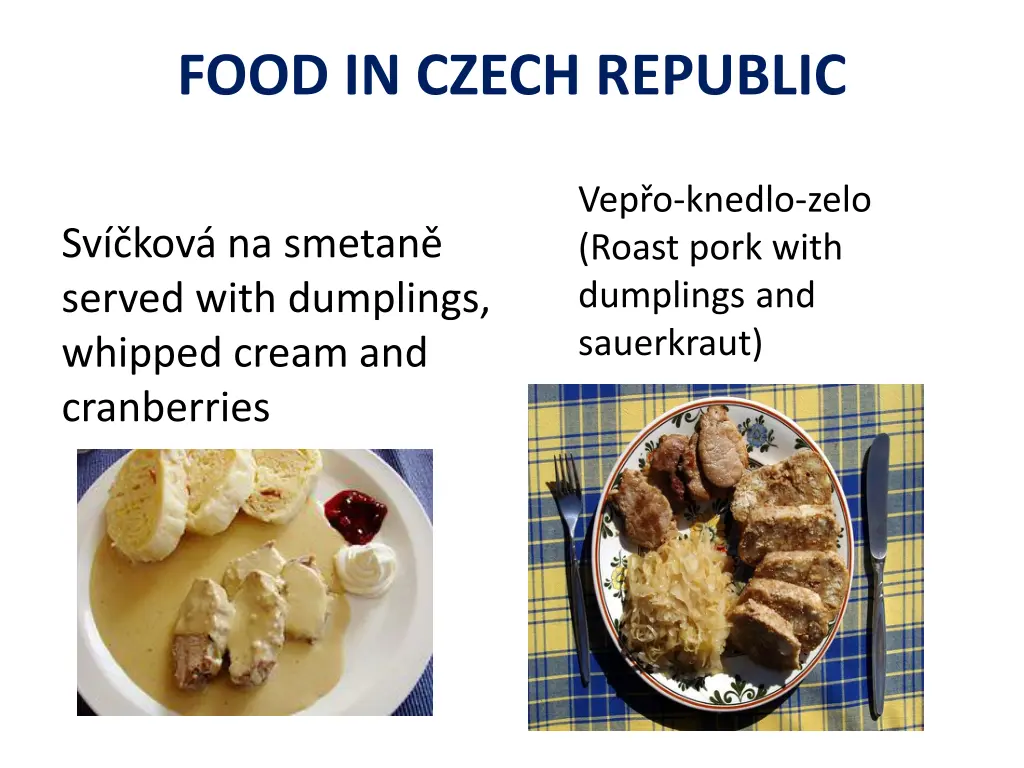 food in czech republic