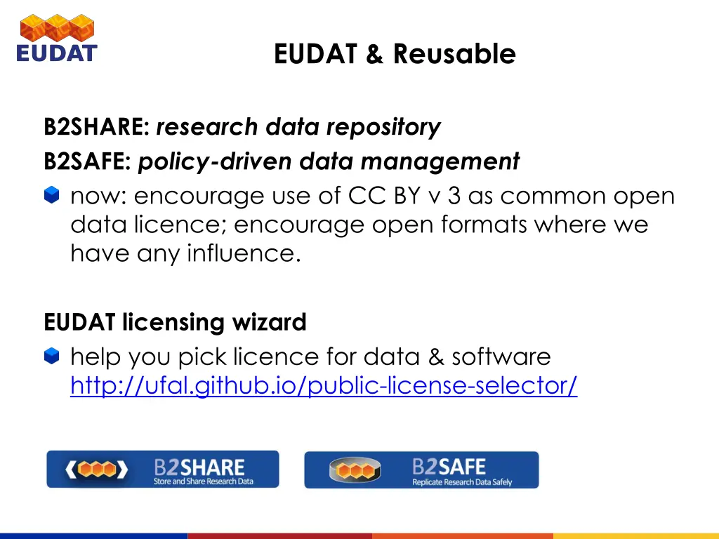 eudat reusable