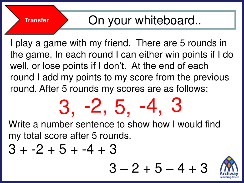 on your whiteboard 2