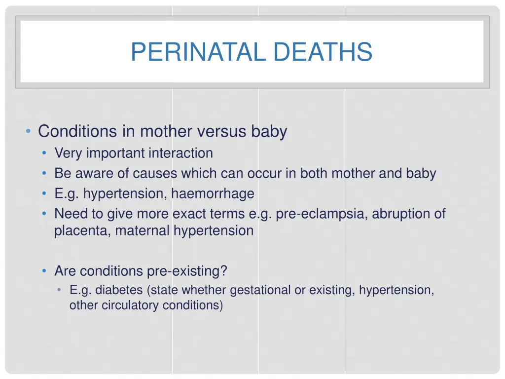 perinatal deaths 4