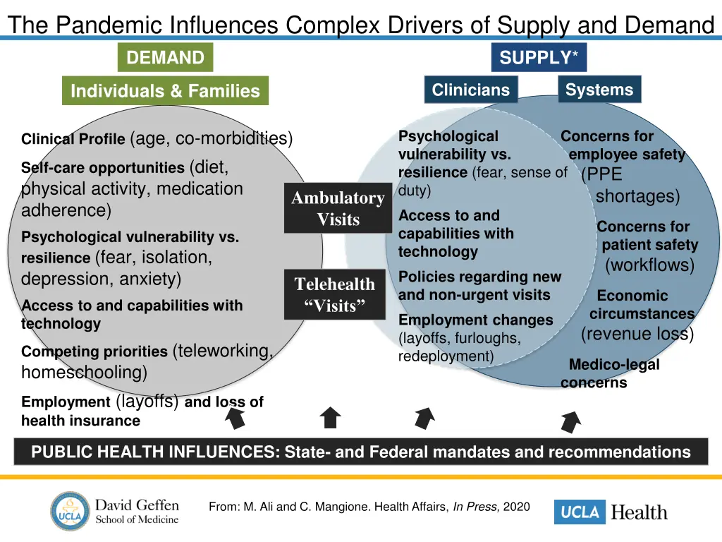 the pandemic influences complex drivers of supply