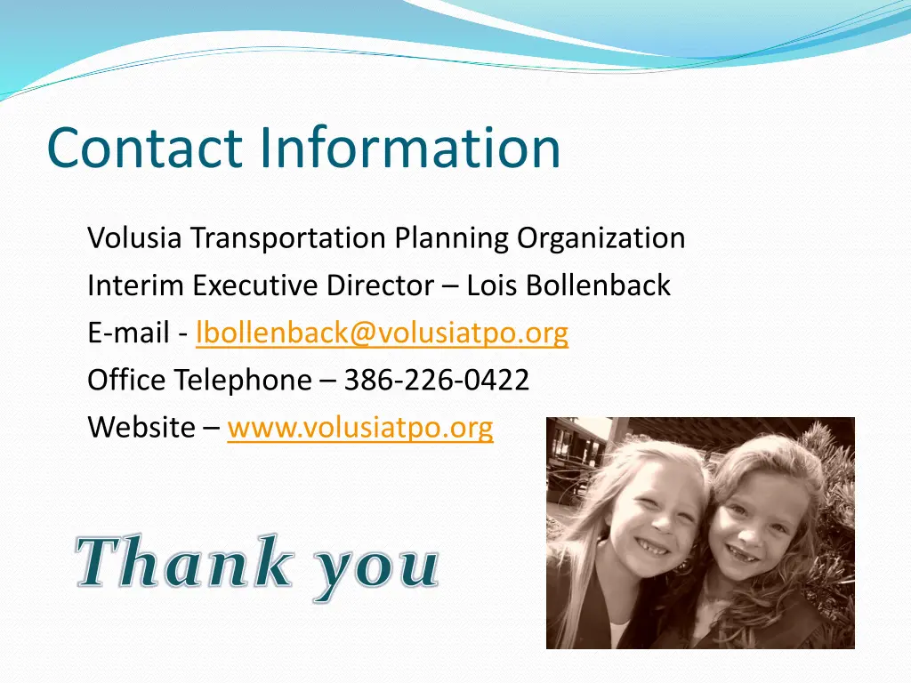 contact information