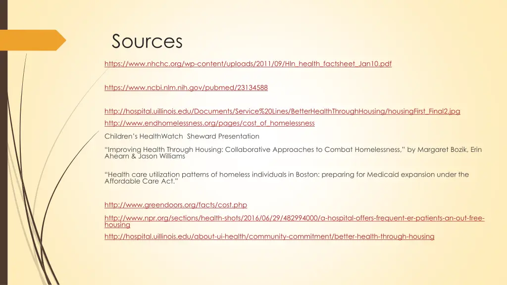 sources