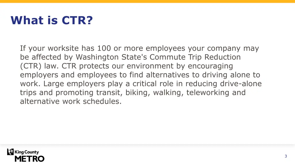 what is ctr