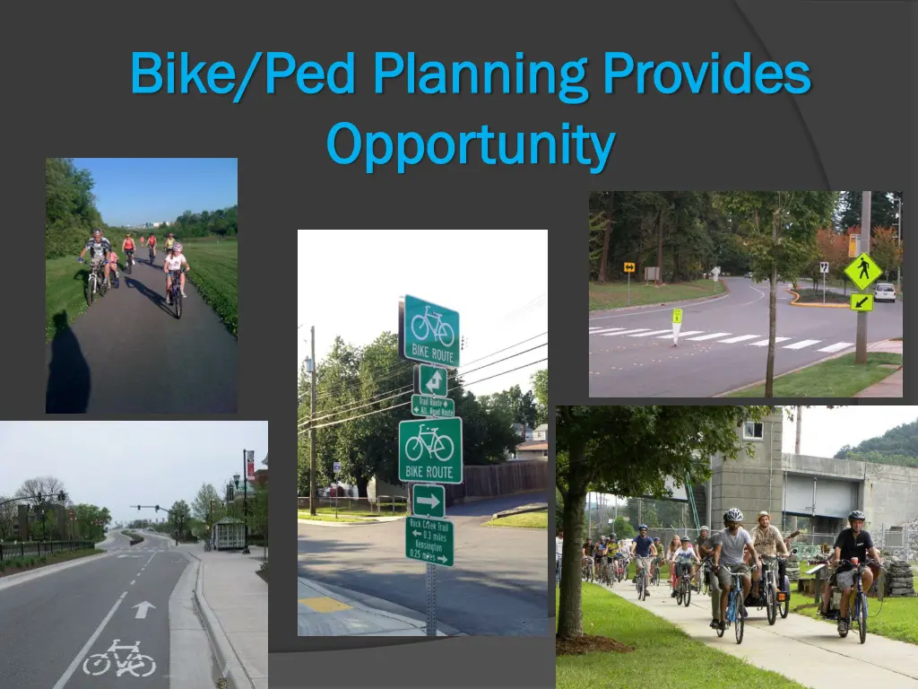 bike ped planning provides bike ped planning