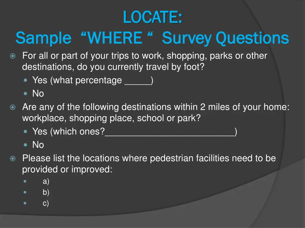 locate locate 1