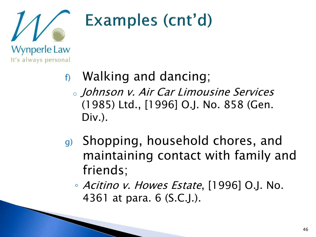 walking and dancing o johnson v air car limousine
