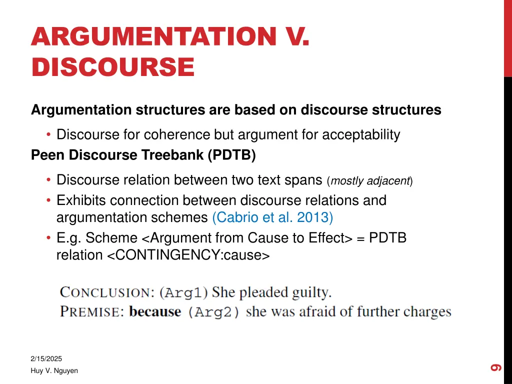 argumentation v discourse