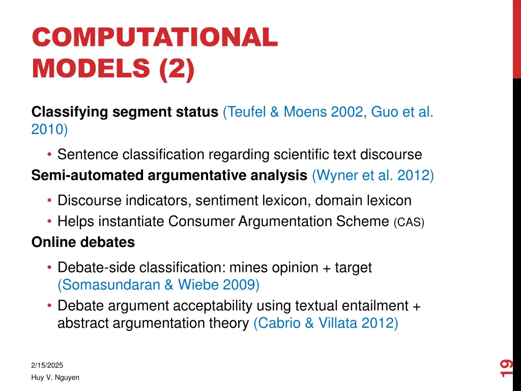 computational models 2