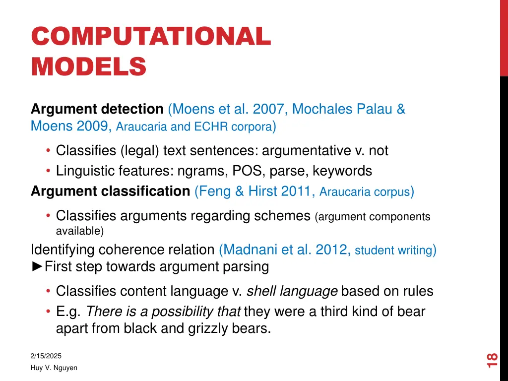 computational models