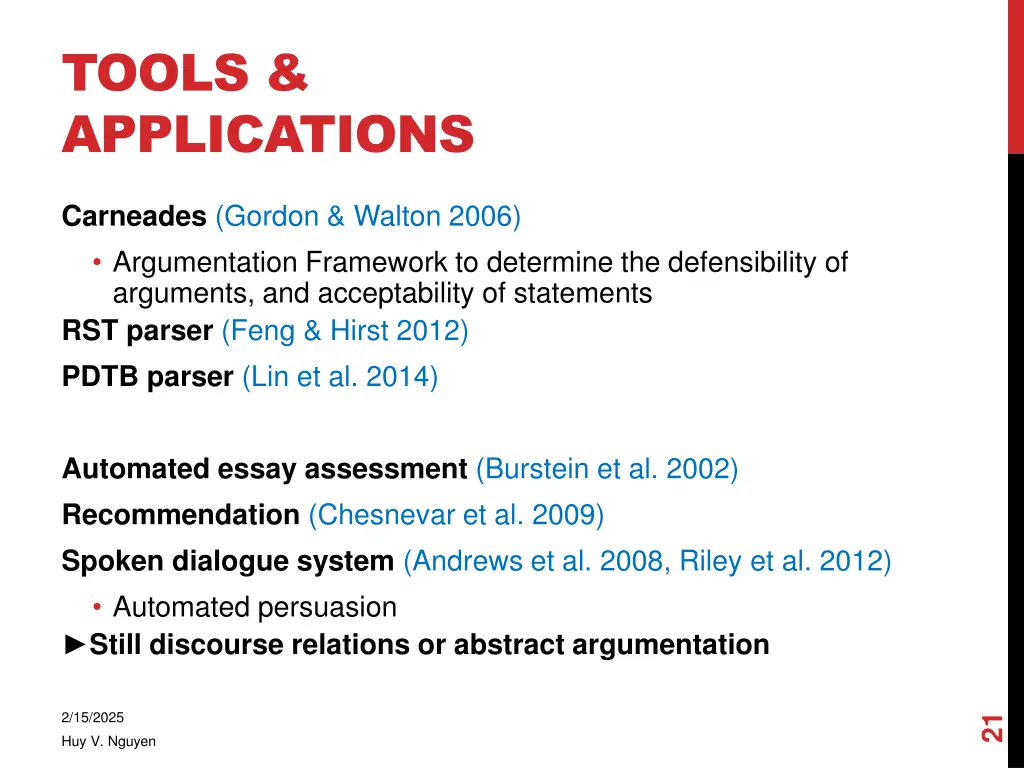 tools applications